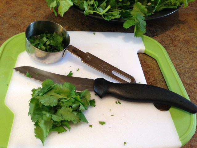 Finely Chopped Cilantro
